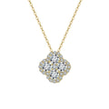 Collier Trèfle avec Zircon