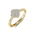 Bague Trèfle Ajustable